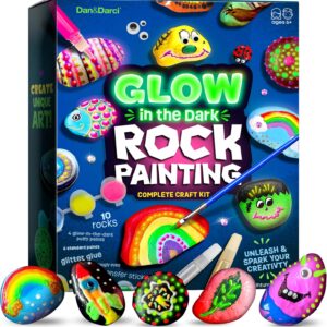 Glow-in-the-Dark Rock Painting Kit