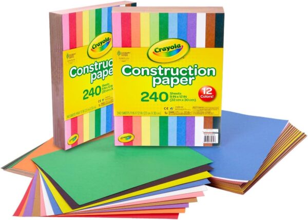 Crayola 480ct Construction Paper (2-Pack)