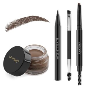LAVONE Eyebrow Kit – Dark Brown