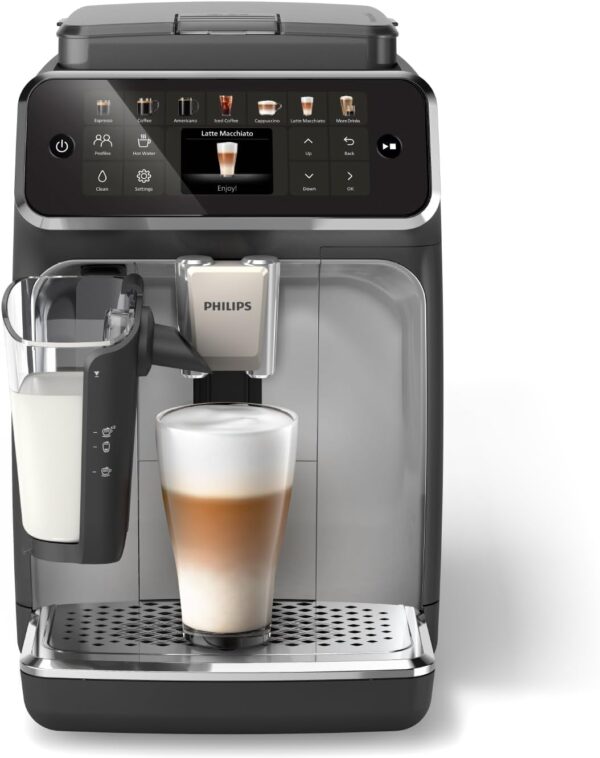 Philips 4400 Series Espresso Machine – LatteGo, 12 Coffees