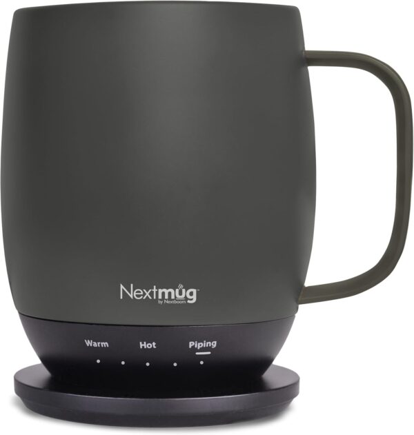Nextmug 14oz Self-Heating Coffee Mug – Graphite