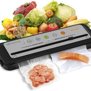 MEGAWISE 2025 Vacuum Sealer Machine – Compact & Powerful