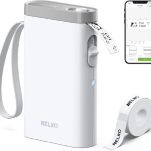 Nelko P21 Bluetooth Label Maker – Mini Printer
