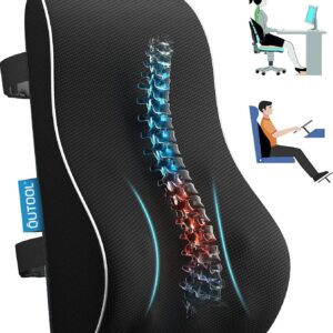 QUTOOL Lumbar Support Pillow – Back Cushion
