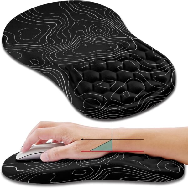 Hokafenle Ergonomic Mouse Pad – Wrist Support