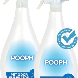 Pooph Pet Odor Eliminator Spray – 2-Pack (32oz)