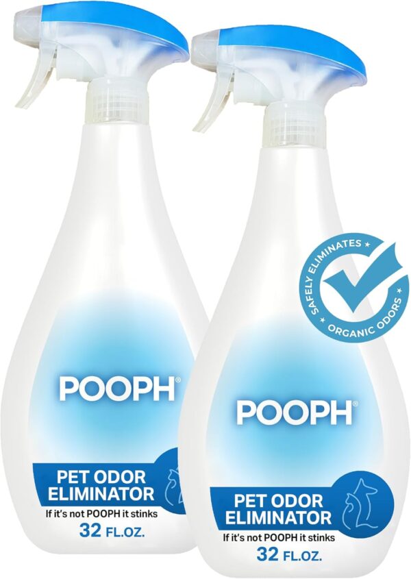 Pooph Pet Odor Eliminator Spray – 2-Pack (32oz)
