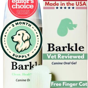 Barkle Dog Toothpaste Kit – Vet Approved (60 Days)